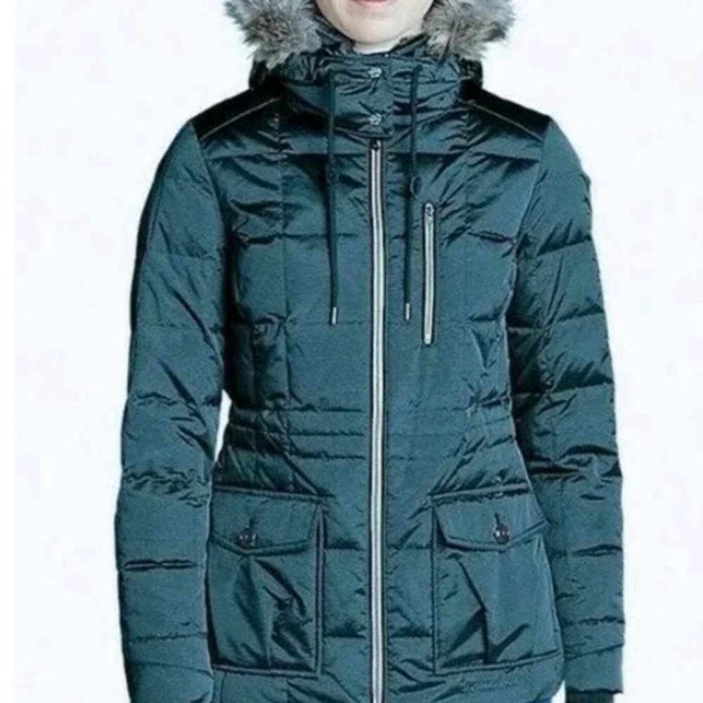 Eddie Bauer Emerald Winter Fur Jacket